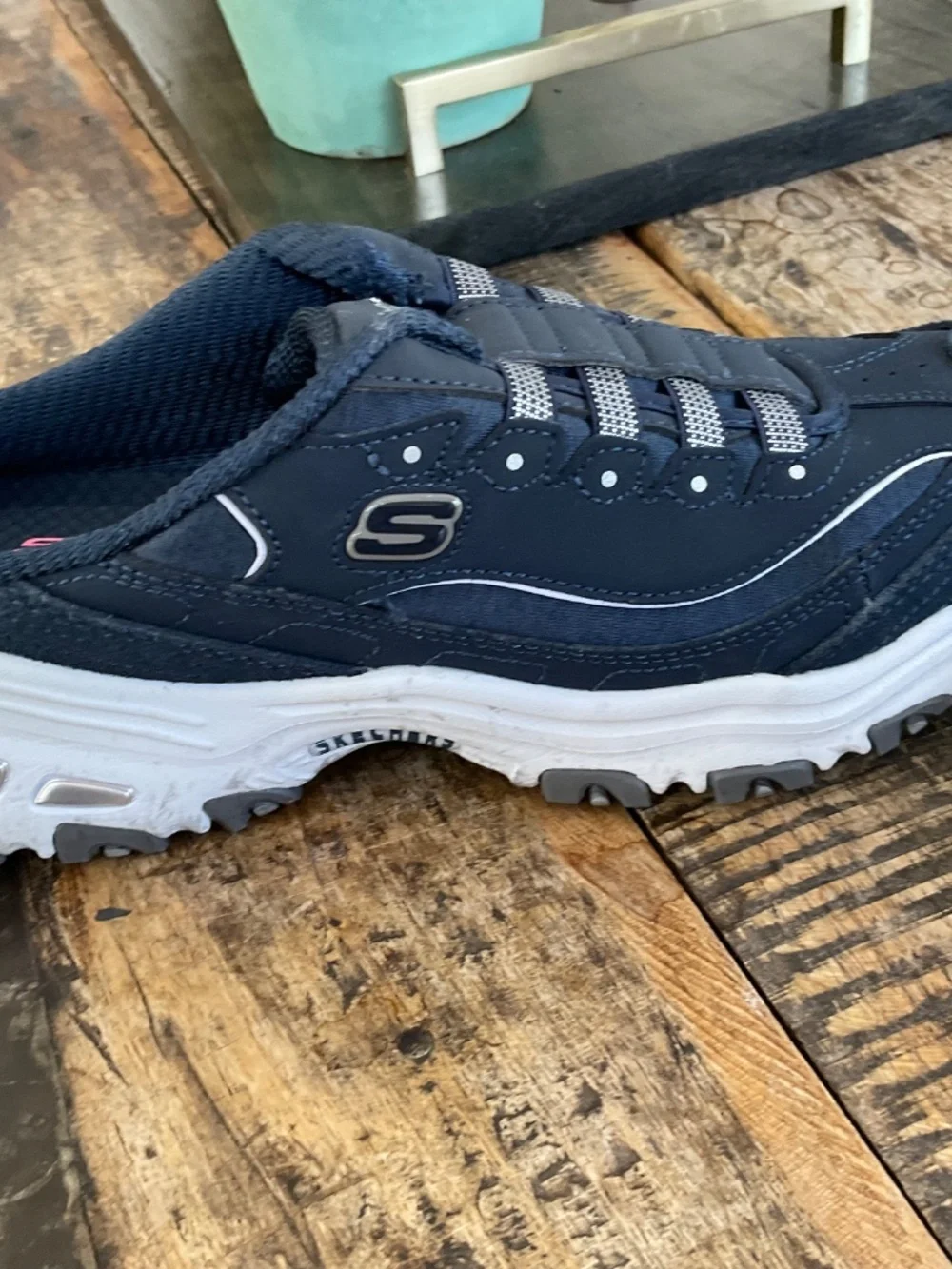 D Lite Skechers,blue 6.5